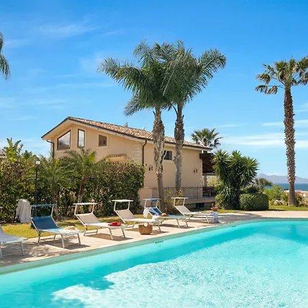 Villa Panoramica Con Piscina Sul Mare Cinisi